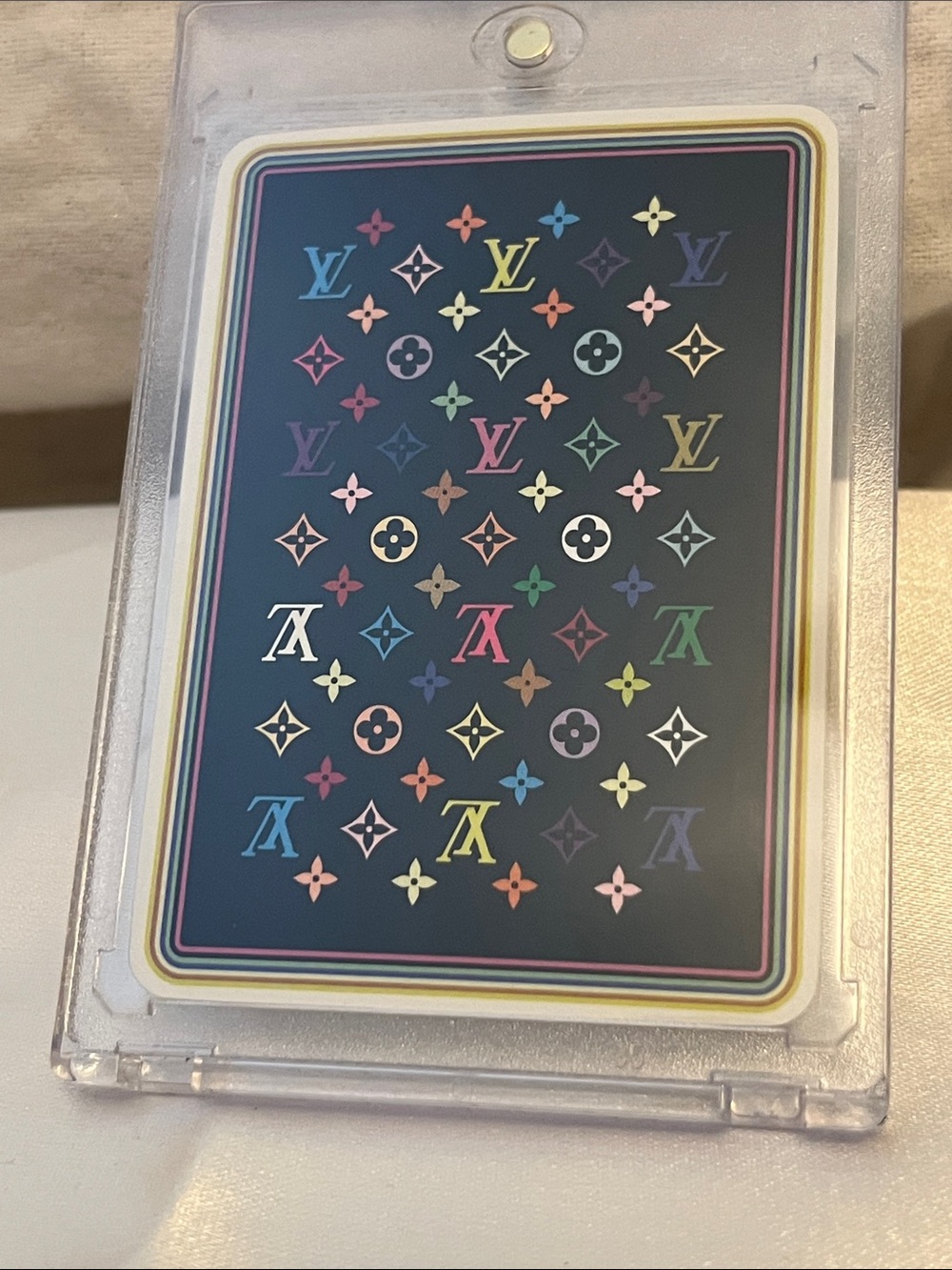Louis Vuitton murakami playing card ♦️